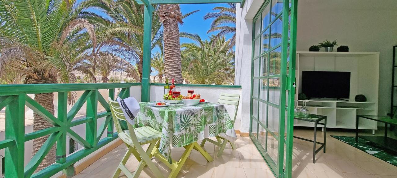 Ferienwohnung Palm Garden - Costa Calma - Pool - Glasfaserinternet Exterior photo