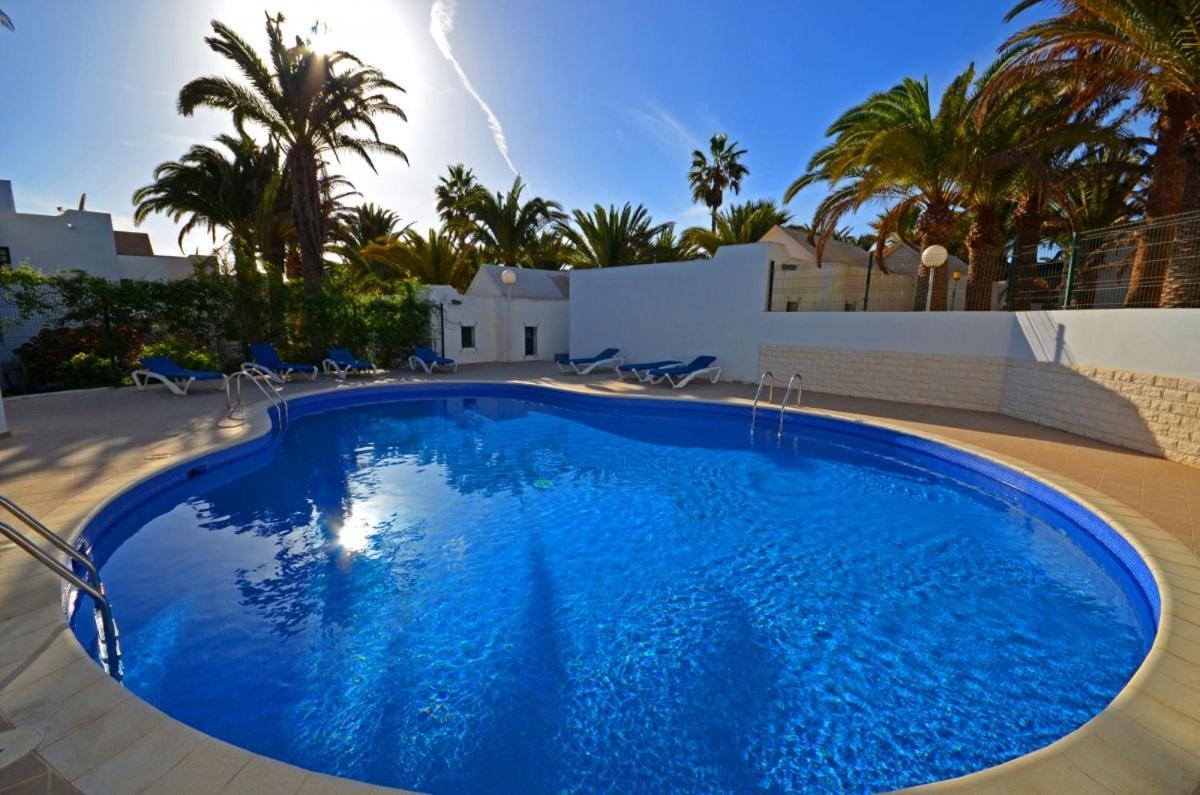Ferienwohnung Palm Garden - Costa Calma - Pool - Glasfaserinternet Exterior photo